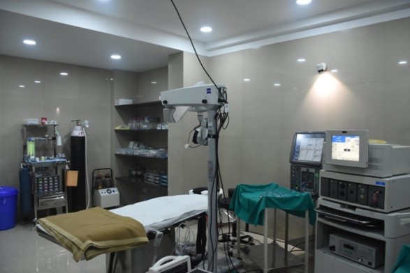 State-of-the-art operation theatre at Visitech Eye Centre, South Delhi
