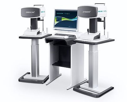 Advanced eye diagnostic equipment at Visitech Eye Centre, South Delhi