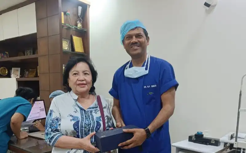 International patient care at Visitech Eye Centre, Delhi