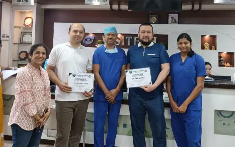 Observership program in phacoemulsification at Visitech Eye Centre, Delhi
